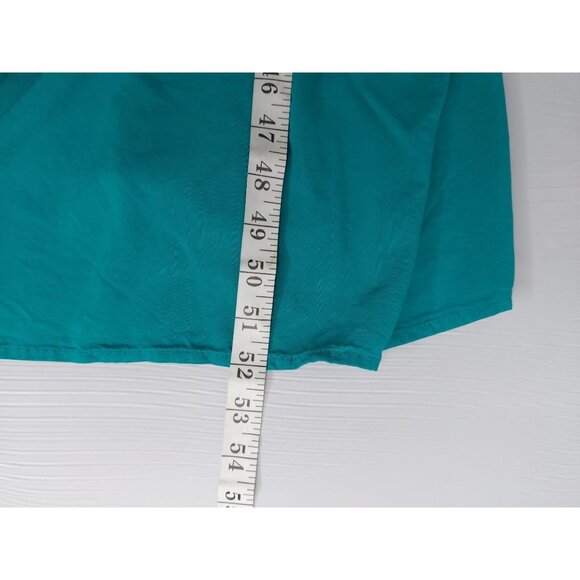 Rustydustty Womens 2XL Teal Dress With Button Detail 100% Viscose - Picture 5 of 7